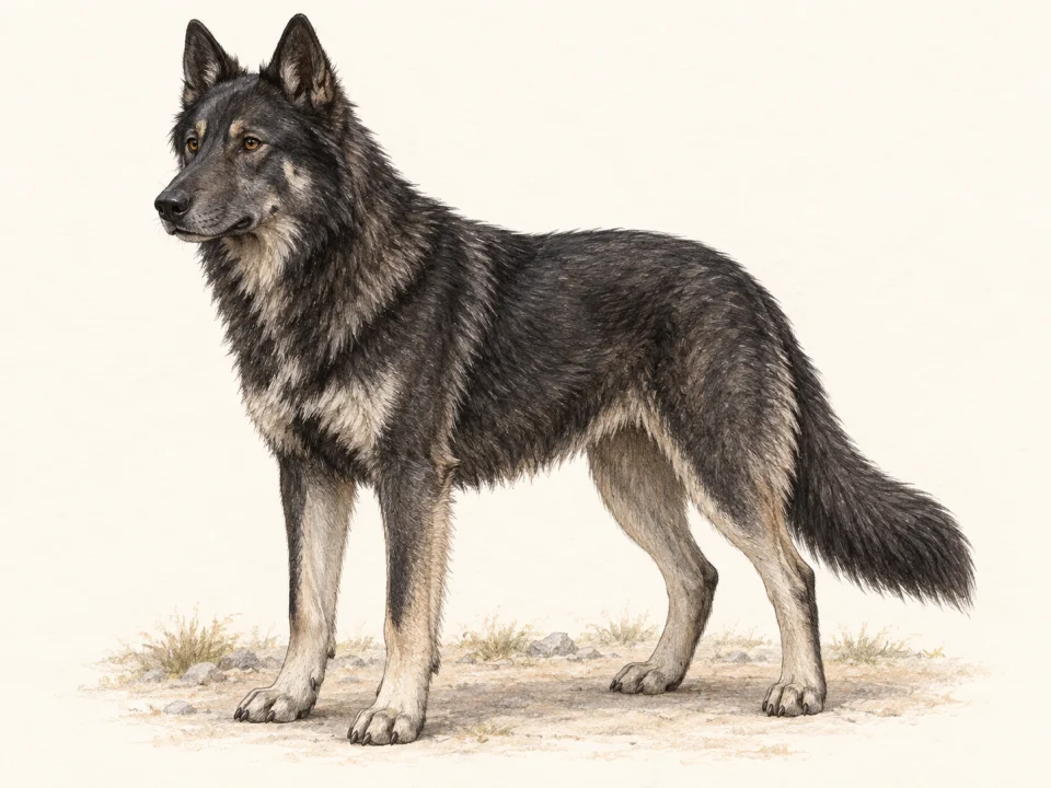 Original illustration of an adult Calupoh